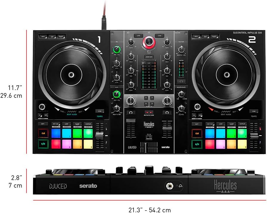 Hercules Inpulse 500 DJ Controller