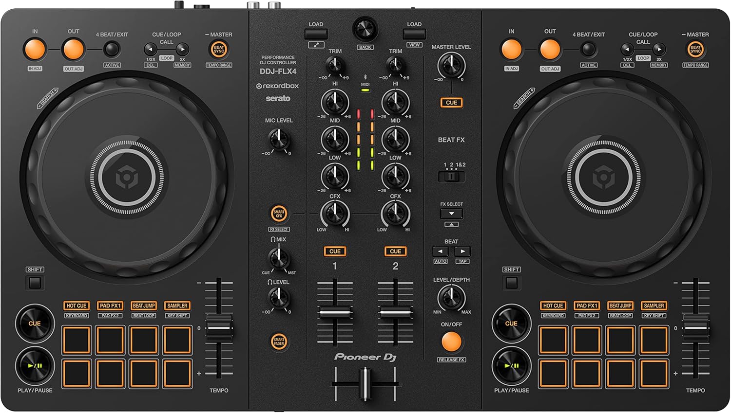 Pioneer DJ DDJ-FLX4 2-deck Controller