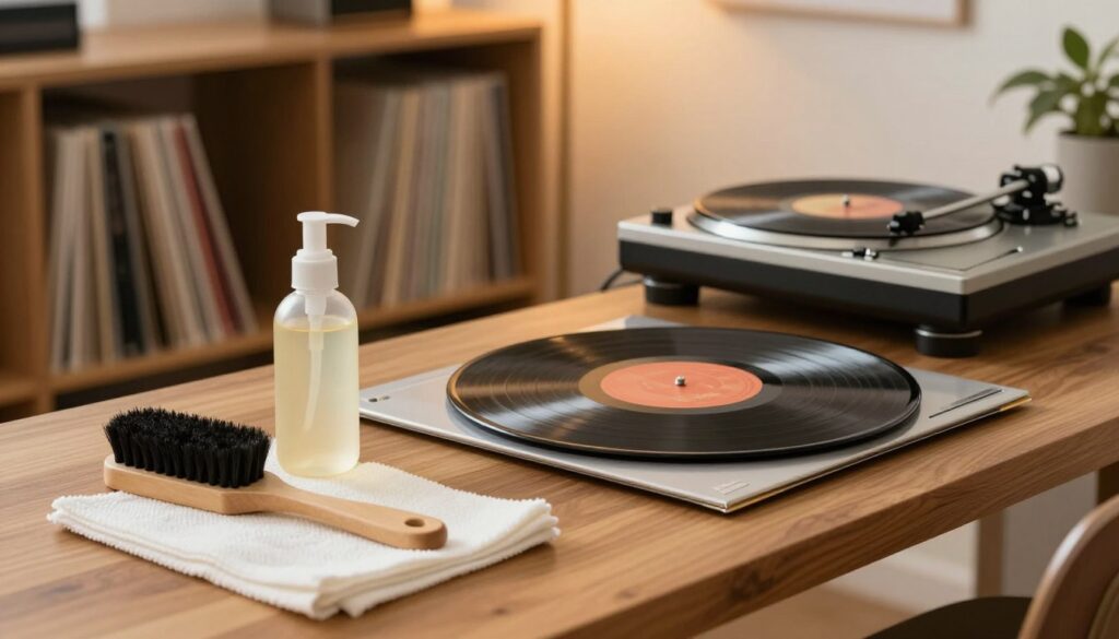 Vinyl record maintenance tips