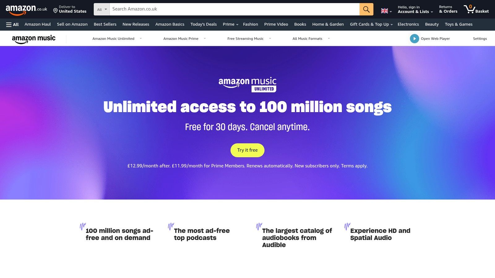 Amazon Music Unlimited
